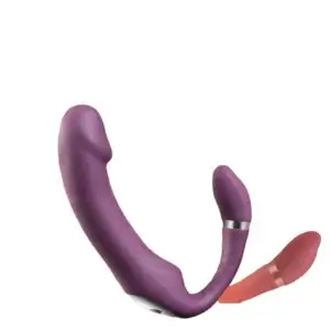 Flexible and bendable dual action vibrator
