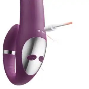 charging holes of the dual head vibrator
