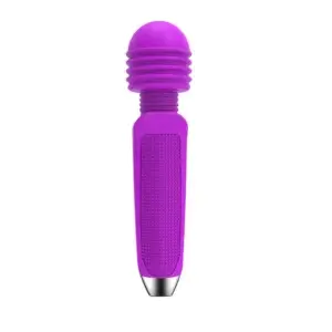 detail of the purple wand vibrator
