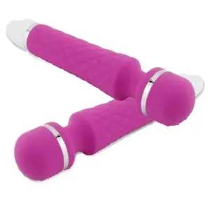 wand vibrating massager in pink