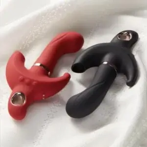 black and red triple vibrator