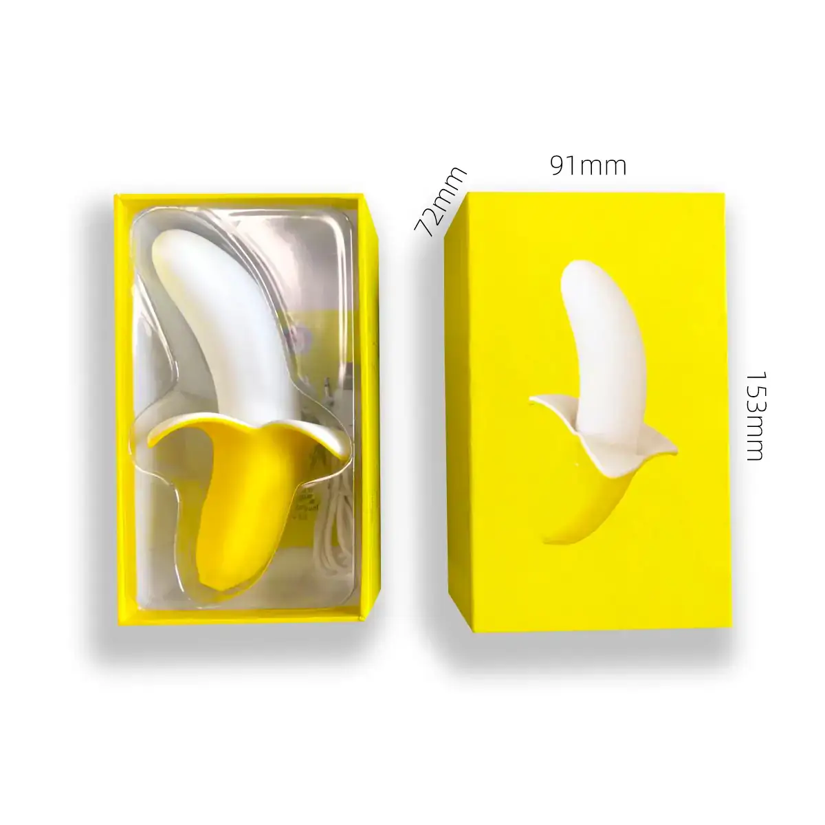 Glamrosetoy Banana Dildo | 10-Speed Ergonomic Vibrator