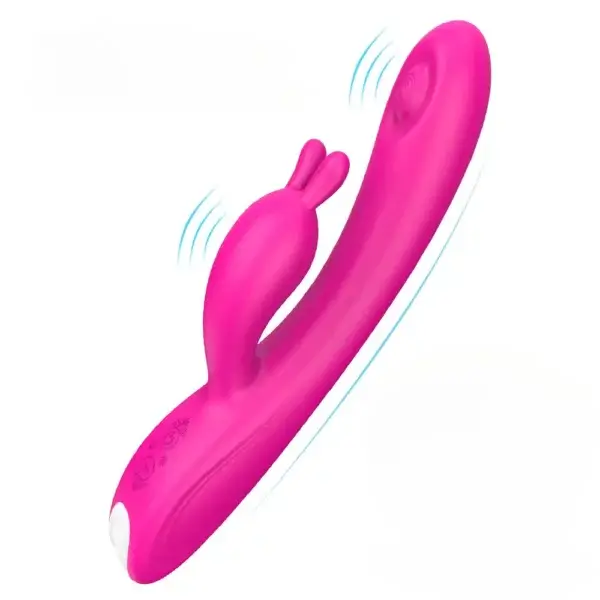 front look of the rabbit tapping g-spot vibrator