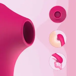 detail of the clit and nipple sucker