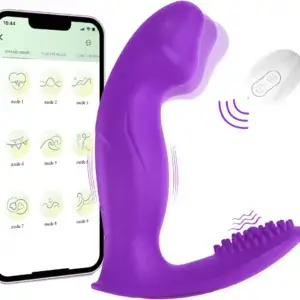 purple app-controlled panty vibrator