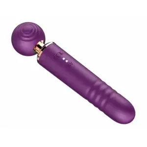purple thrusting sex toy