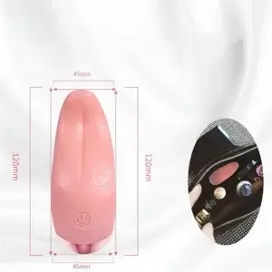 size of the tongue shaped vibrator