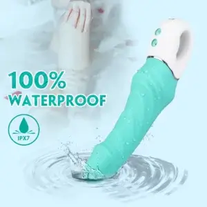 waterproof silicone vibrating dildo