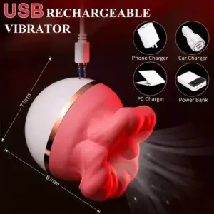 rechargeable vibrating tongue toy