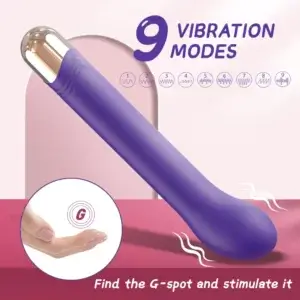 purple bullet vibrator with 9 vibrations