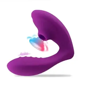purple wearable clit vibrator