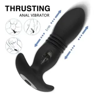 thrusting butt plug cock ring