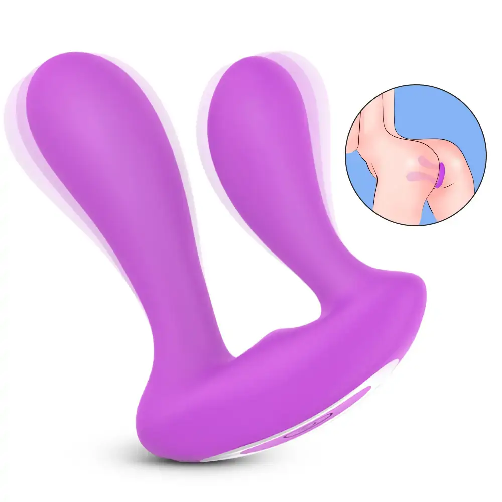 Double Penetration Sex Toy | Wearable Dual-Entry Vibrator