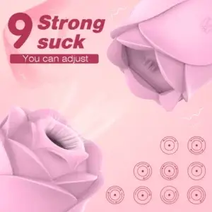 powerful rose clitoris sucking toy