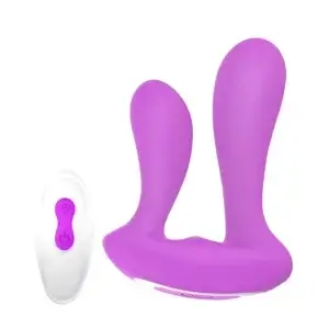 purple wearable remote control vibrator