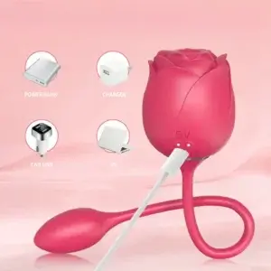 rechargeable rose clit stim