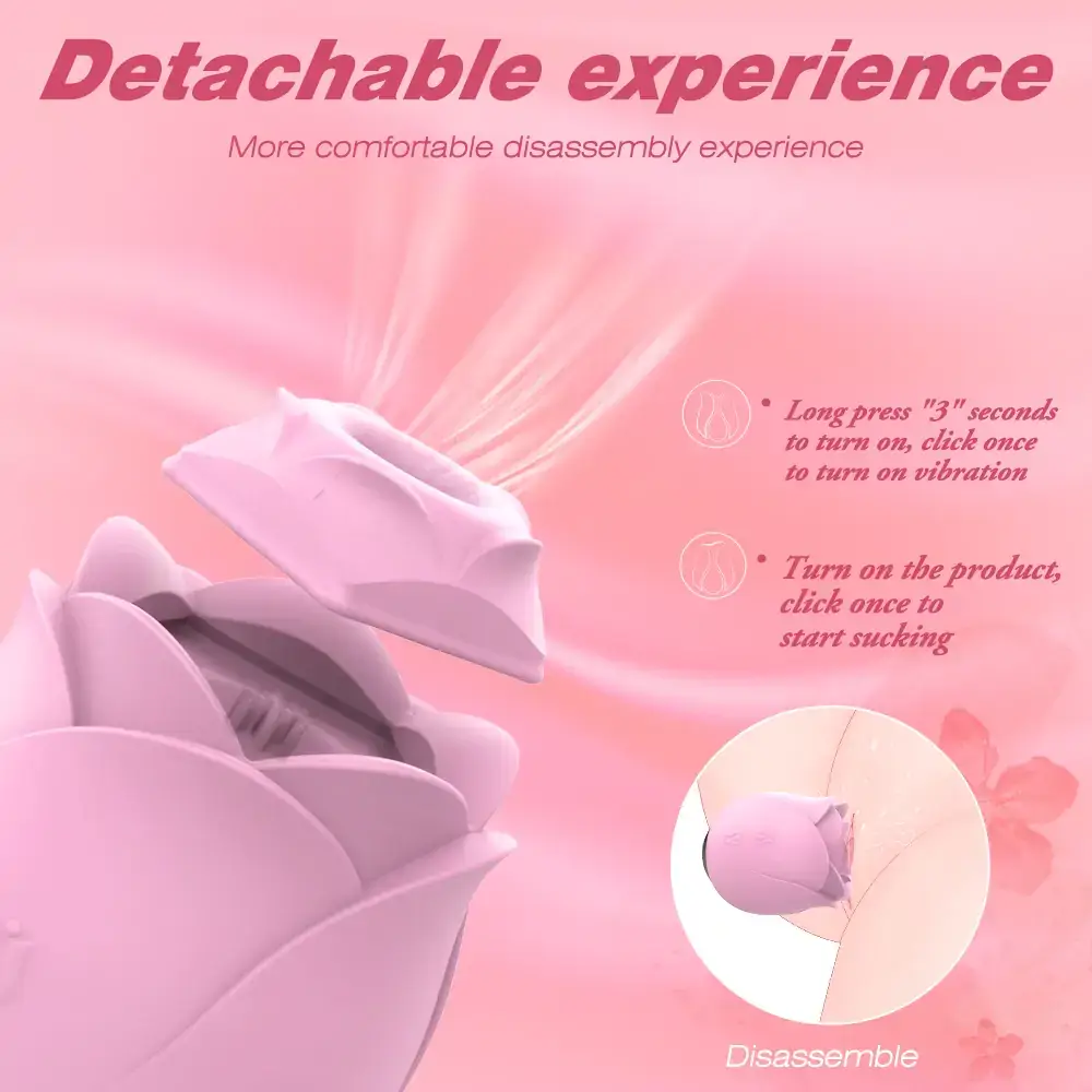Rose Clitoris Sucking Toy In Pink | Buy Secret Breast Vibrator Rose Clitoris Sucking Toy In Pink | Buy Secret Breast Vibrator