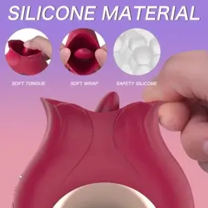 silicone tongue vibrator sex toy