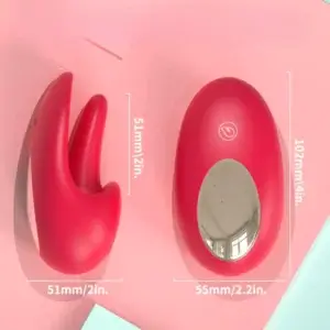 size of the flickering tongue vibrator