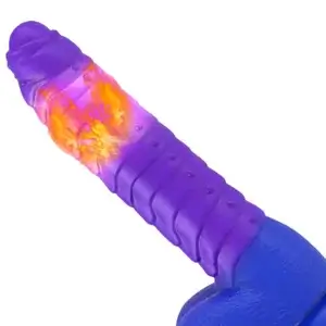 heated color changing dildo