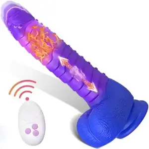 remote control suction cup vibrating dildo