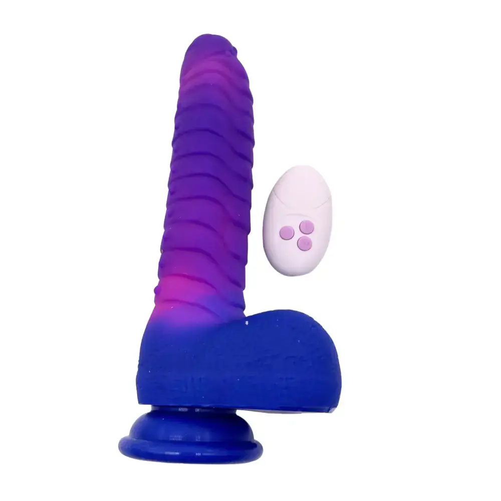 ribbed vibrating dildo Teddy Bear Vibrator main image 1