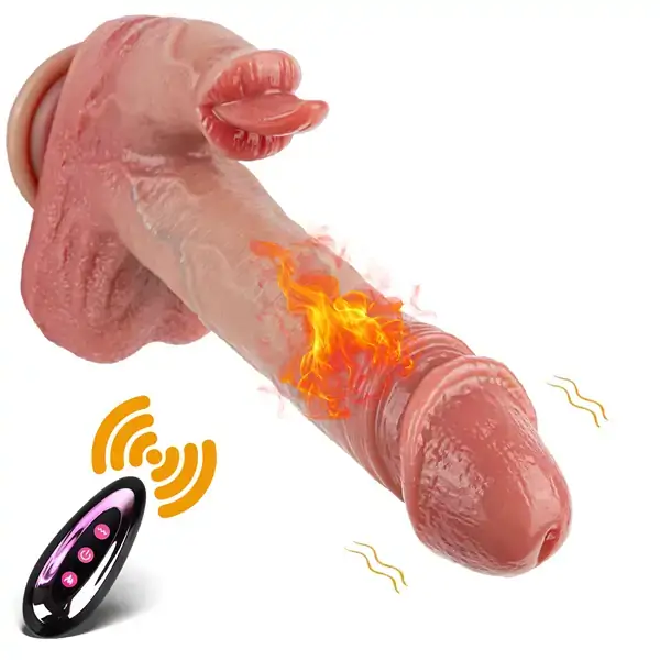 thrusting warming dildo Thrusting Vibrators main image 0