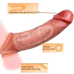 vibrating penis sleeve makes your dick longer and stronger
