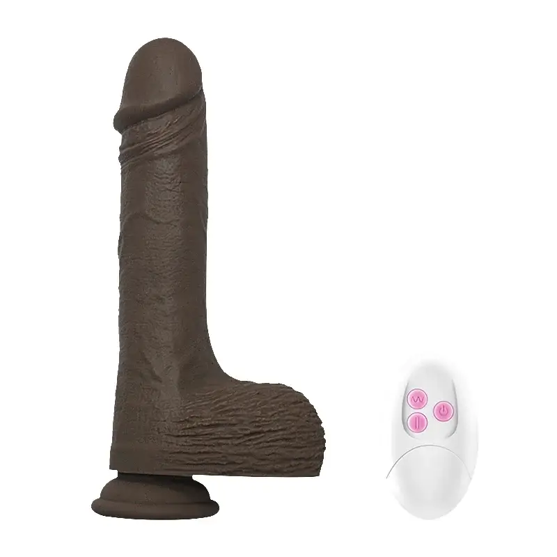 Glamrosetoy Brown Dildo | Realistic Thrusting & Deep Stretch